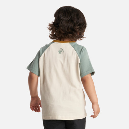 Polera Niño Hakids Crema Haka Honu