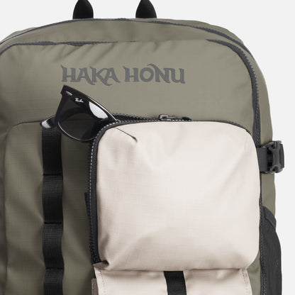 Mochila Trome 28L Verde Grisaceo Haka-Honu