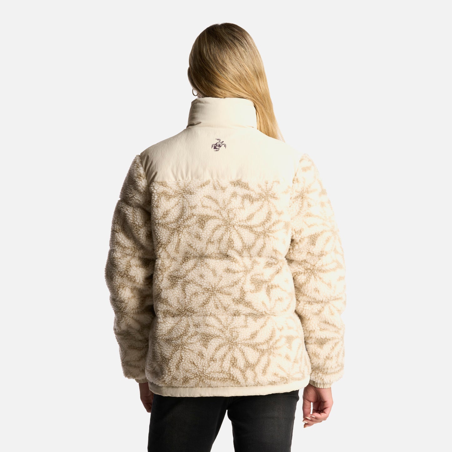 Chaqueta Mujer Bombastic Print Beige Haka Honu