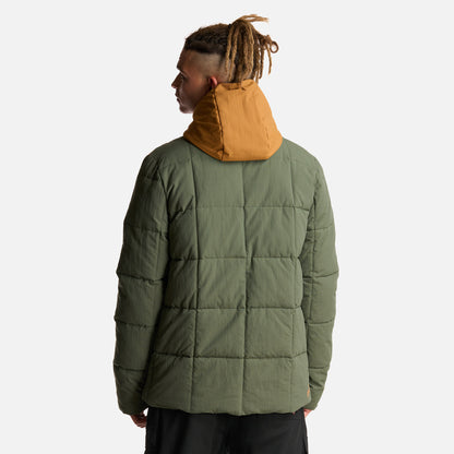 Chaqueta Hombre Aislado Verde Grisaceo Haka Honu