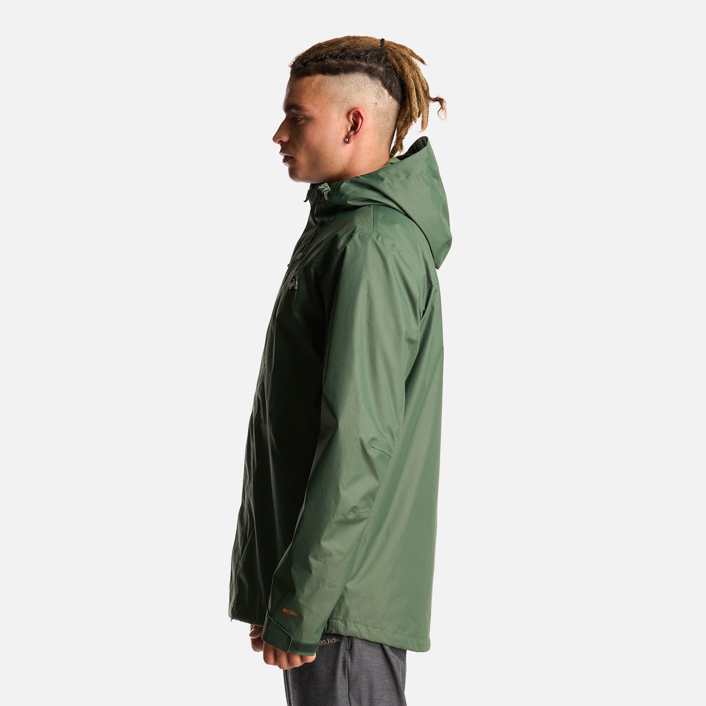 Chaqueta Hombre Corteza Verde Militar Haka Honu