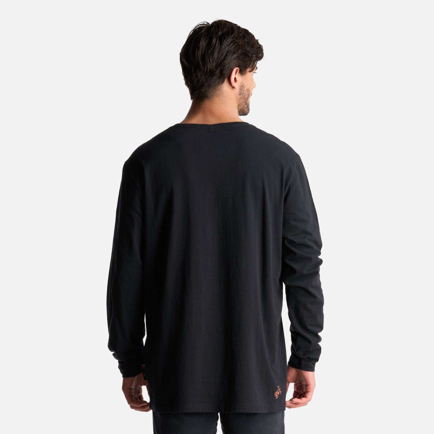 Polera Hombre Polo Larga Negro Haka Honu