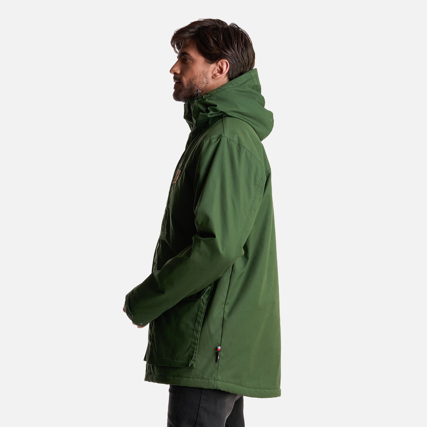 Chaqueta Hombre Valle Invernal Verde Militar Haka Honu