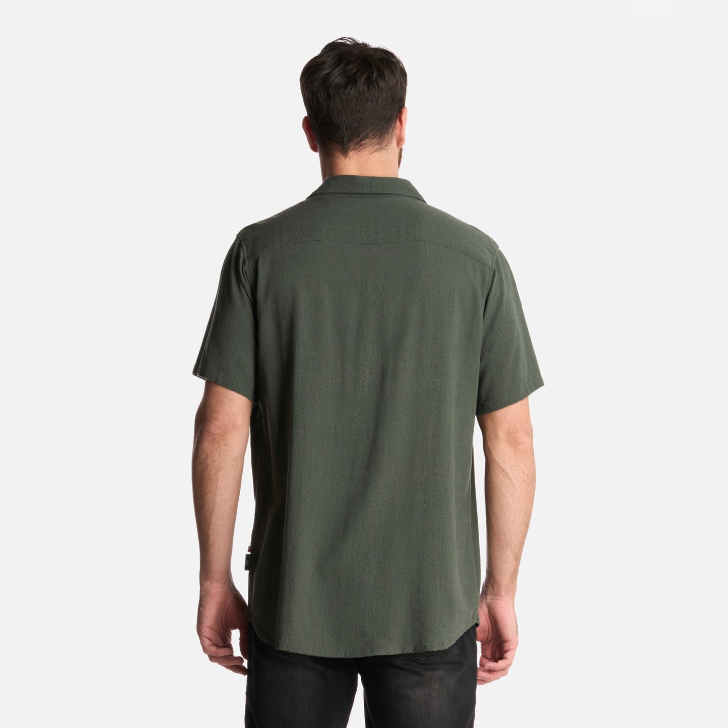 Camisa Hombre Linaje Verde Militar Haka Honu