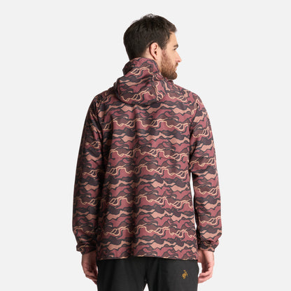 Chaqueta Hombre Aperrao Print Vino Haka Honu