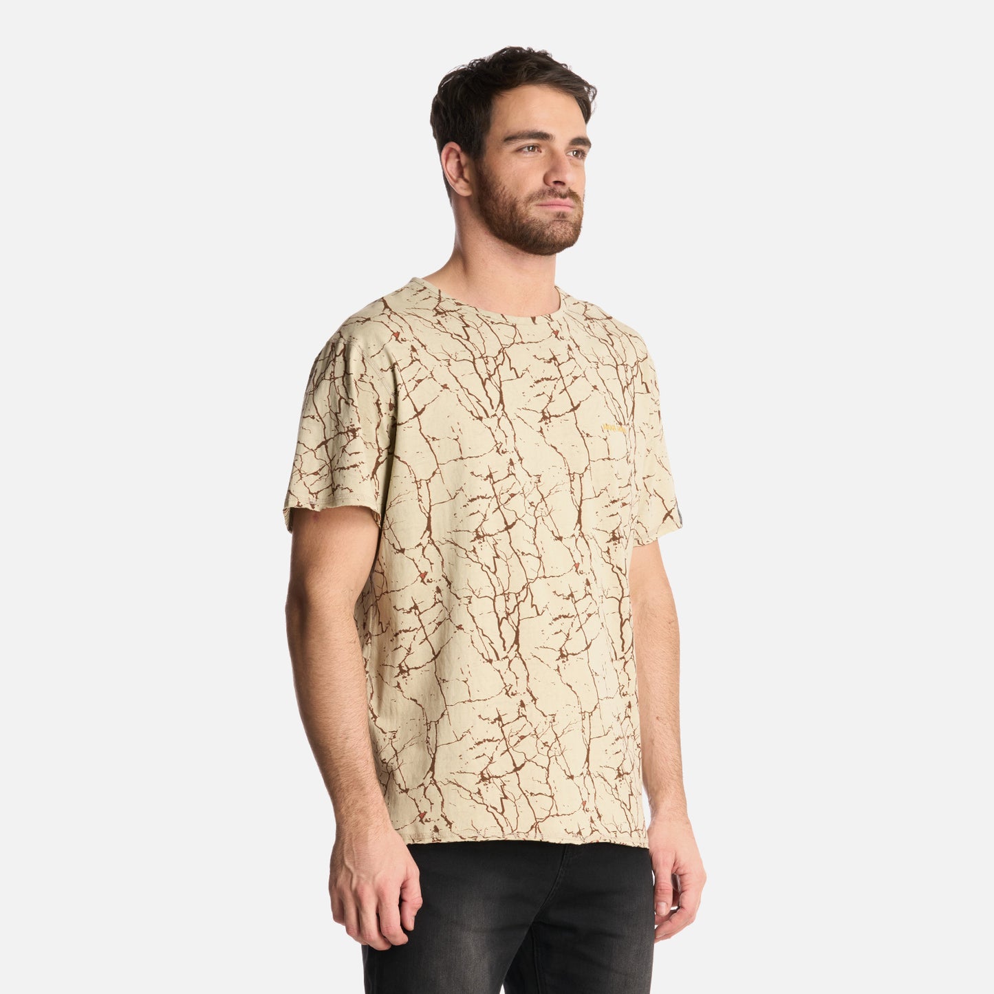 Polera Hombre Bi-Curioso Print Arena Haka Honu