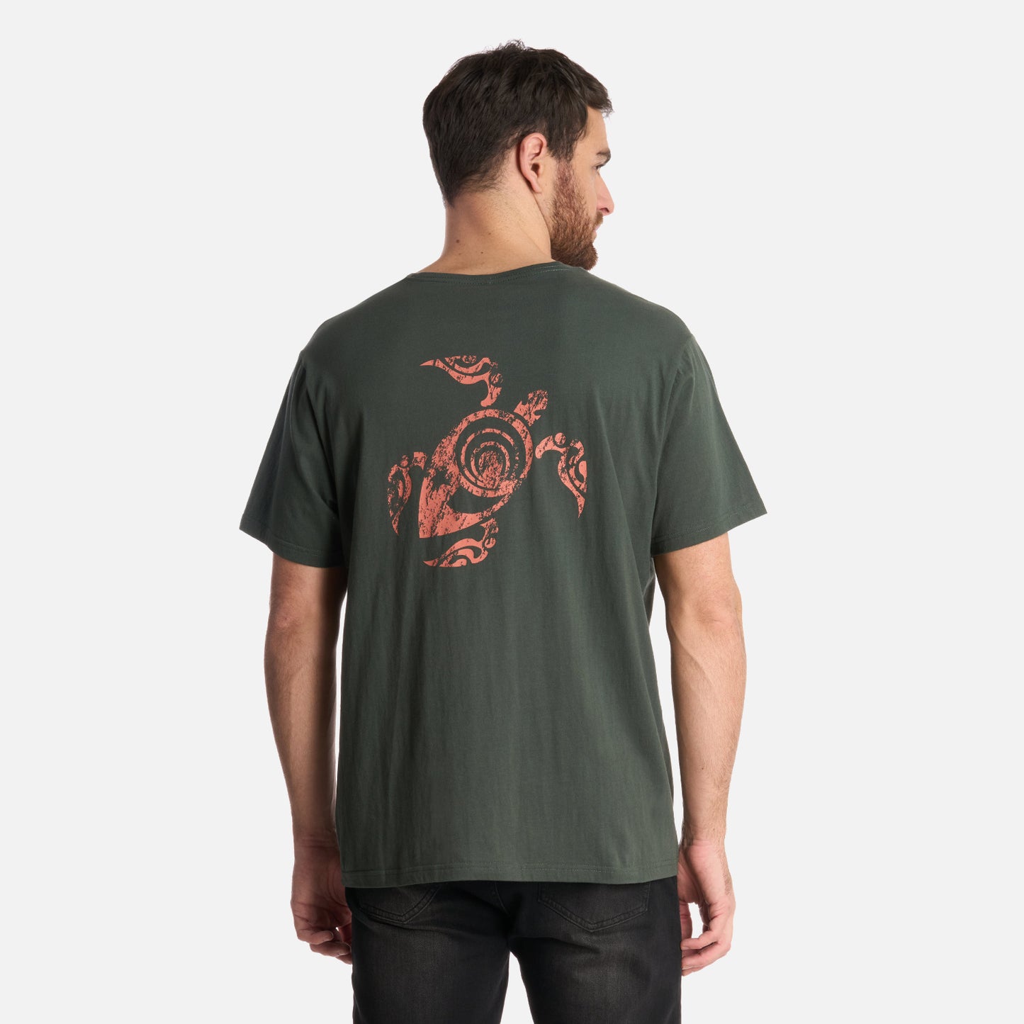 Polera Hombre Haka Verde Militar Haka Honu