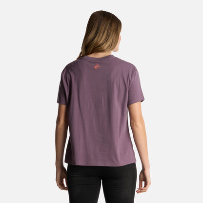 Polera Mujer Polo Morado Claro Haka Honu