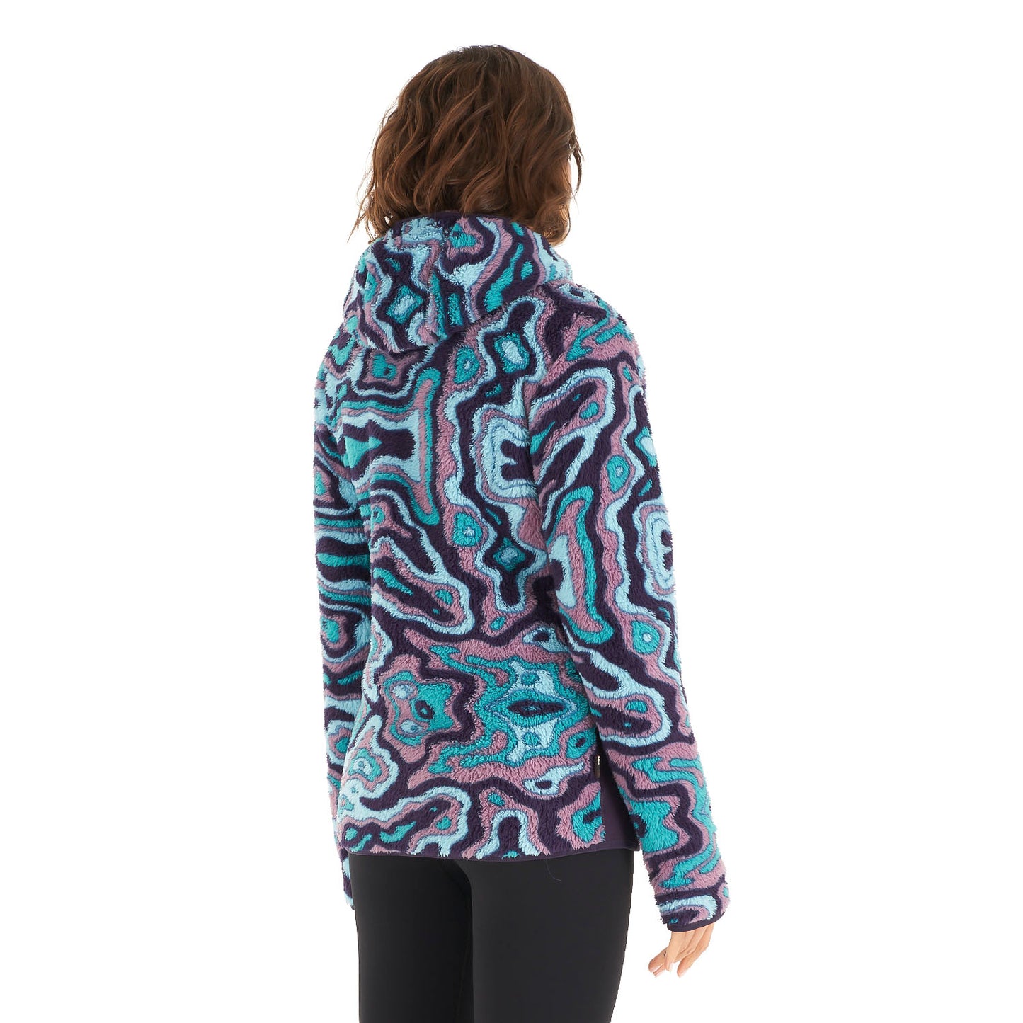 Chaqueta Mujer Calur-oso Print Turquesa Haka Honu