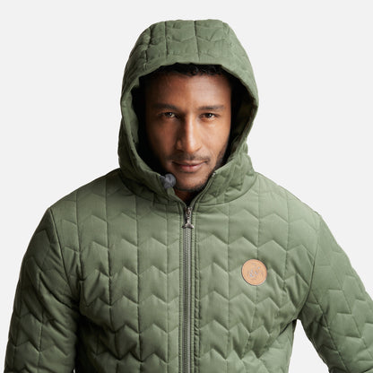 Chaqueta Hombre Noes-Ni Verde oscuro/Negro Haka Honu