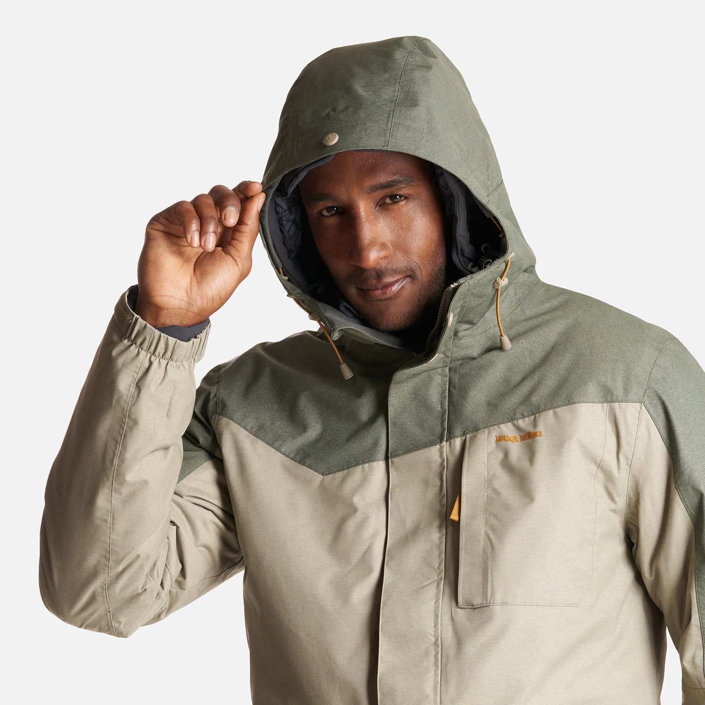 Chaqueta Hombre Perro Guapo Verde Militar Haka Honu