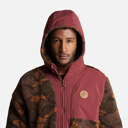 Chaqueta Hombre Porteador   Print Café Haka Honu