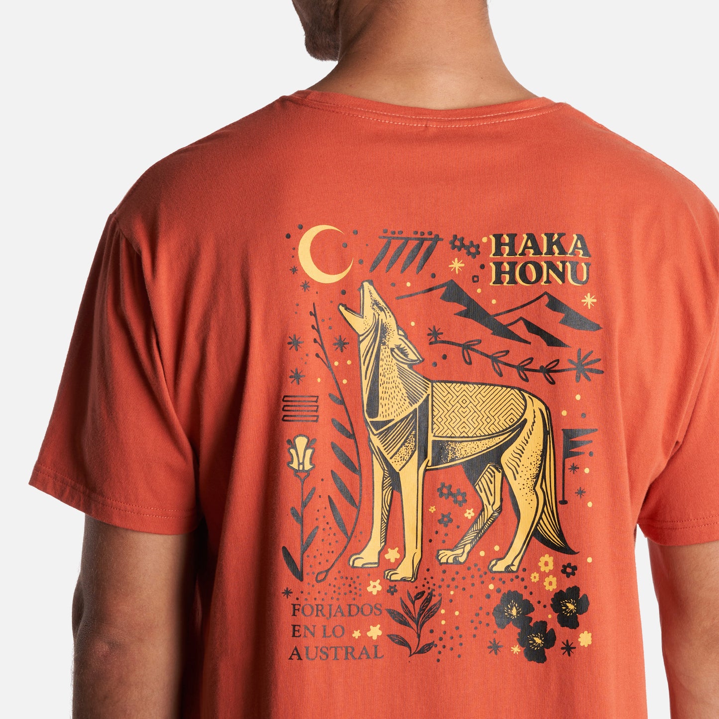 Polera Hombre Astral Terracota Haka Honu