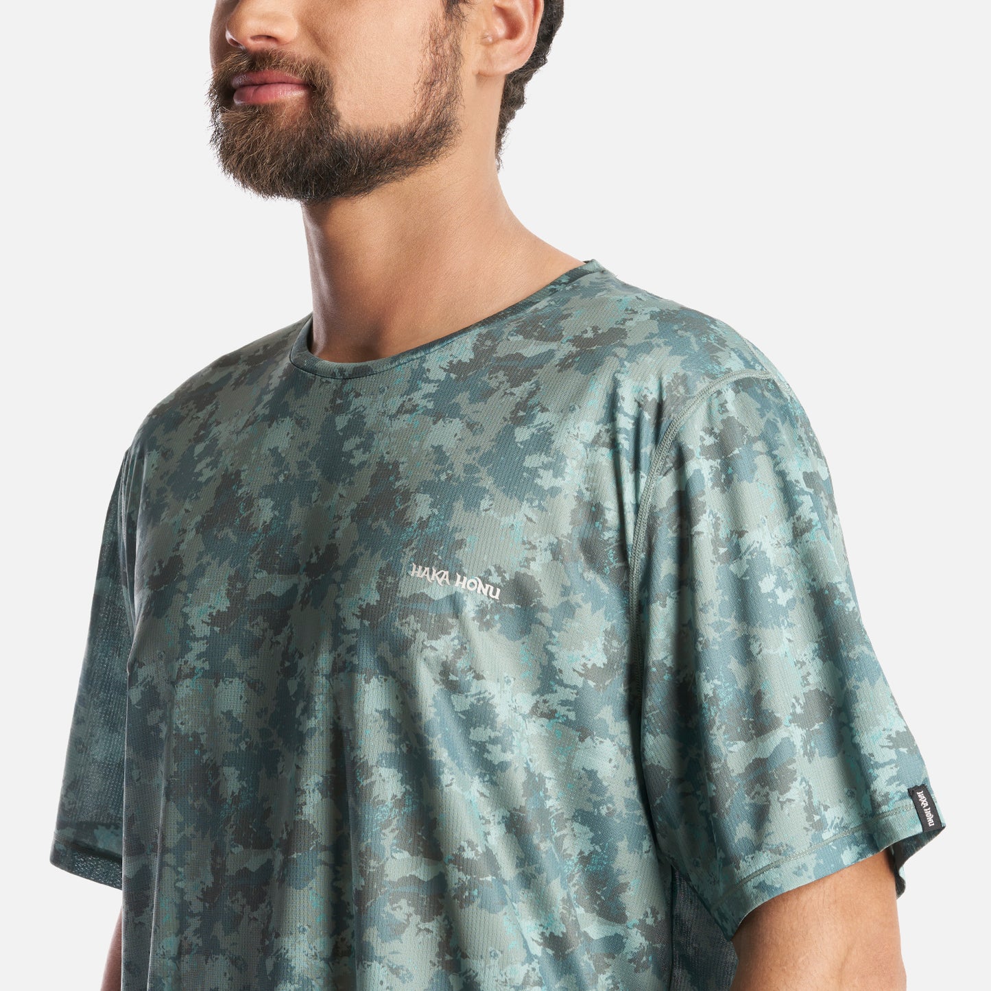 Polera Hombre Sudala Print Verde Haka Honu