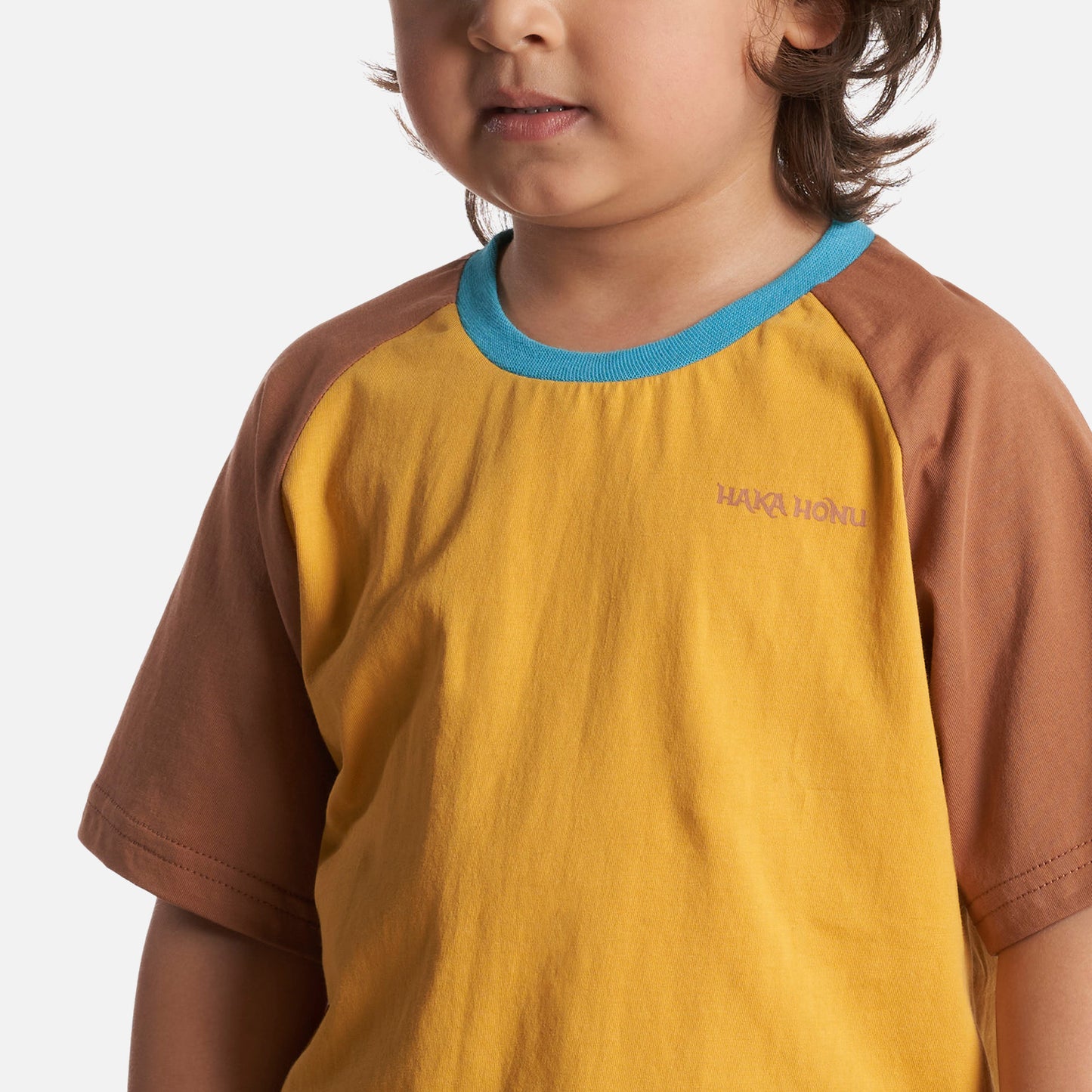 Polera Niño Hakids Amarillo Haka Honu