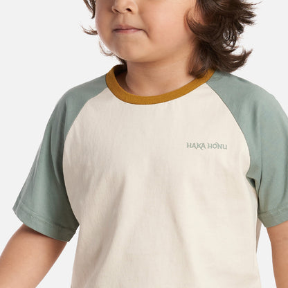 Polera Niño Hakids Crema Haka Honu