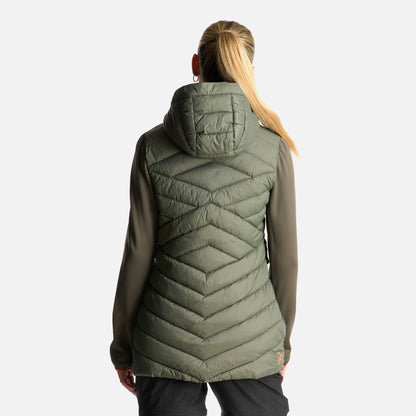 Chaqueta Mujer Altiplano Verde Grisaceo Haka Honu