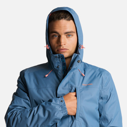 Chaqueta Hombre Terranova Azul Piedra Haka Honu