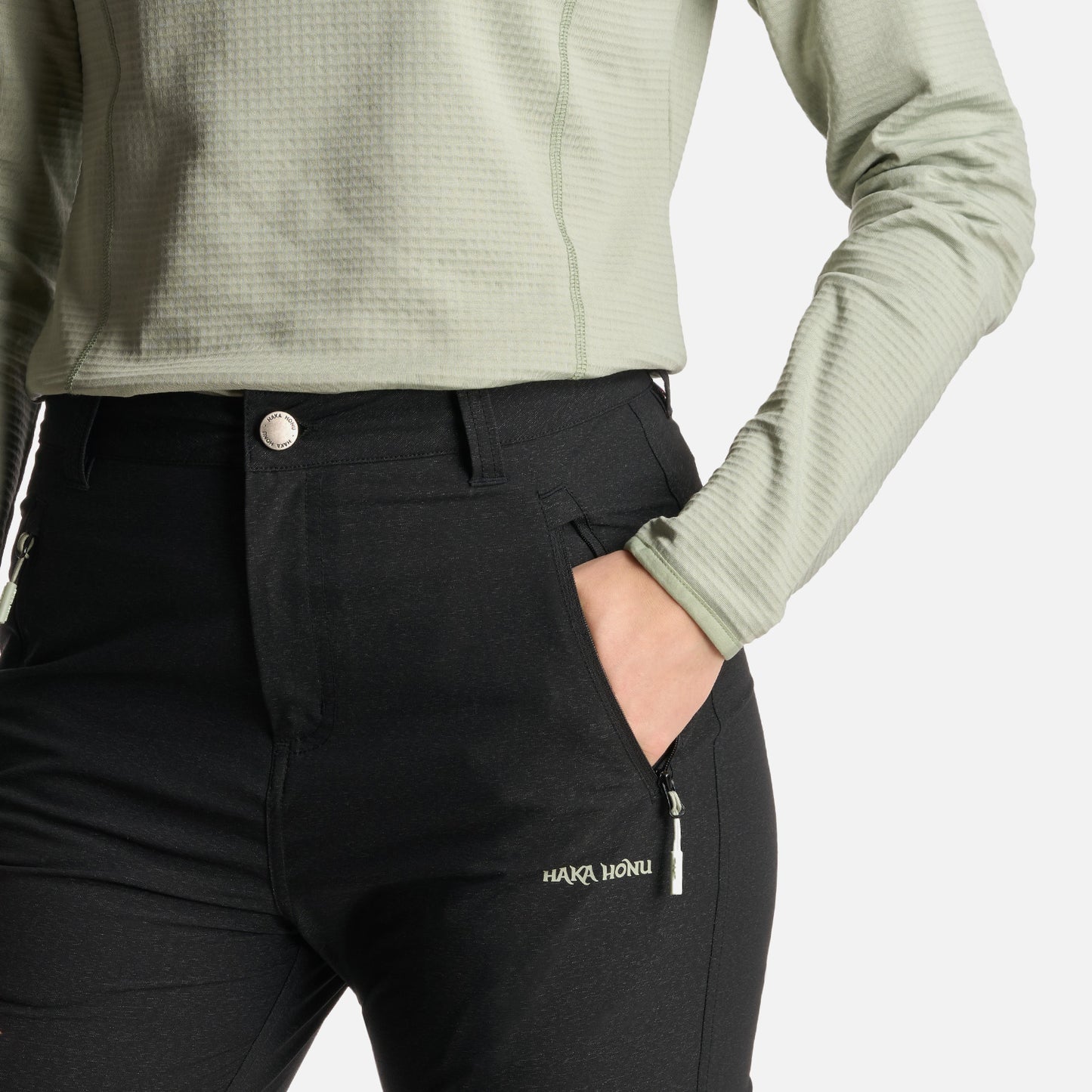 Pantalón Mujer Desmontalo Negro Haka Honu