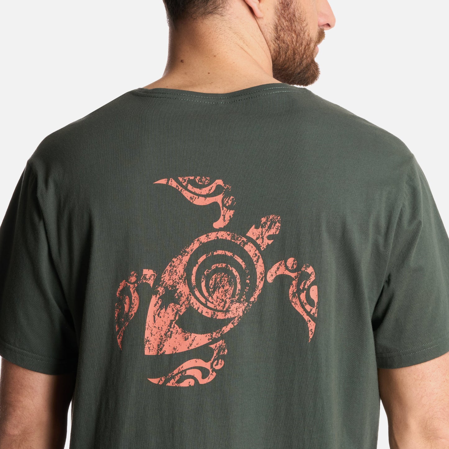 Polera Hombre Haka Verde Militar Haka Honu