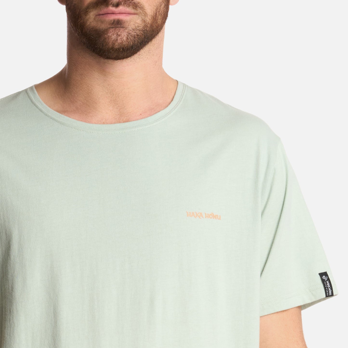 Polera Hombre Natural Menta Haka Honu