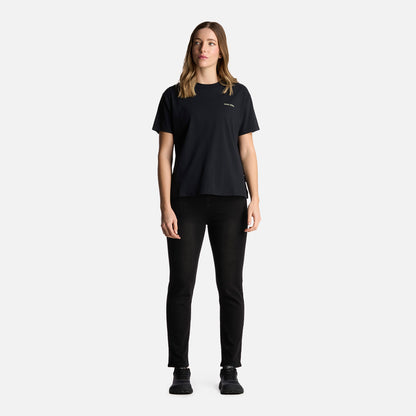 Polera Mujer Polo Negro Haka Honu