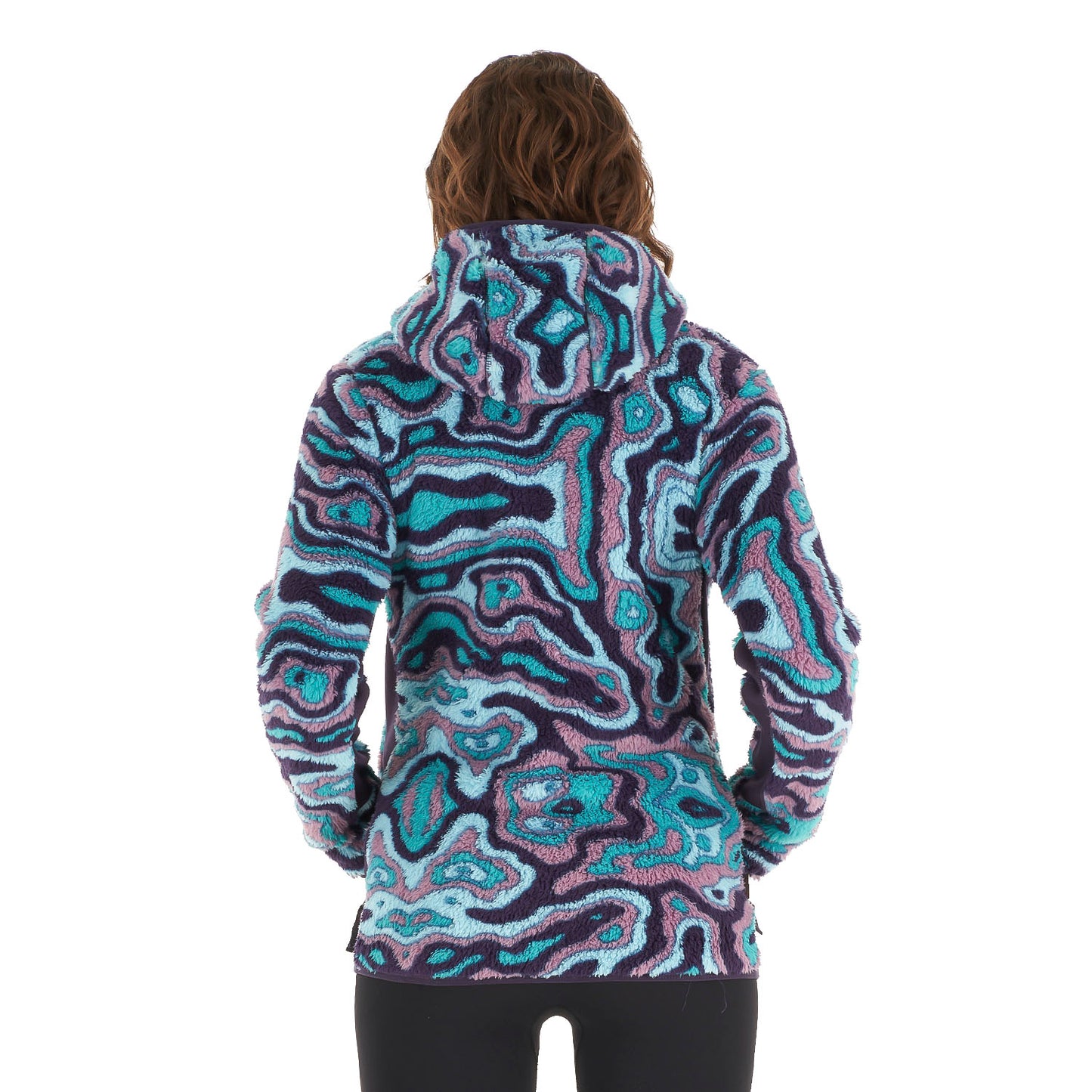 Chaqueta Mujer Calur-oso Print Turquesa Haka Honu