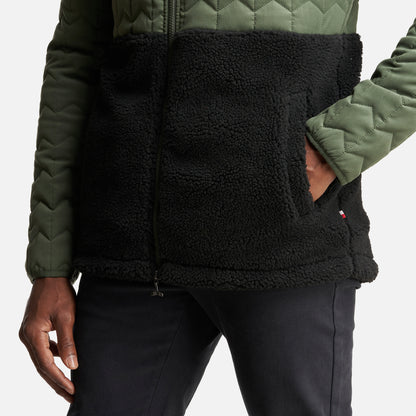 Chaqueta Hombre Noes-Ni Verde oscuro/Negro Haka Honu