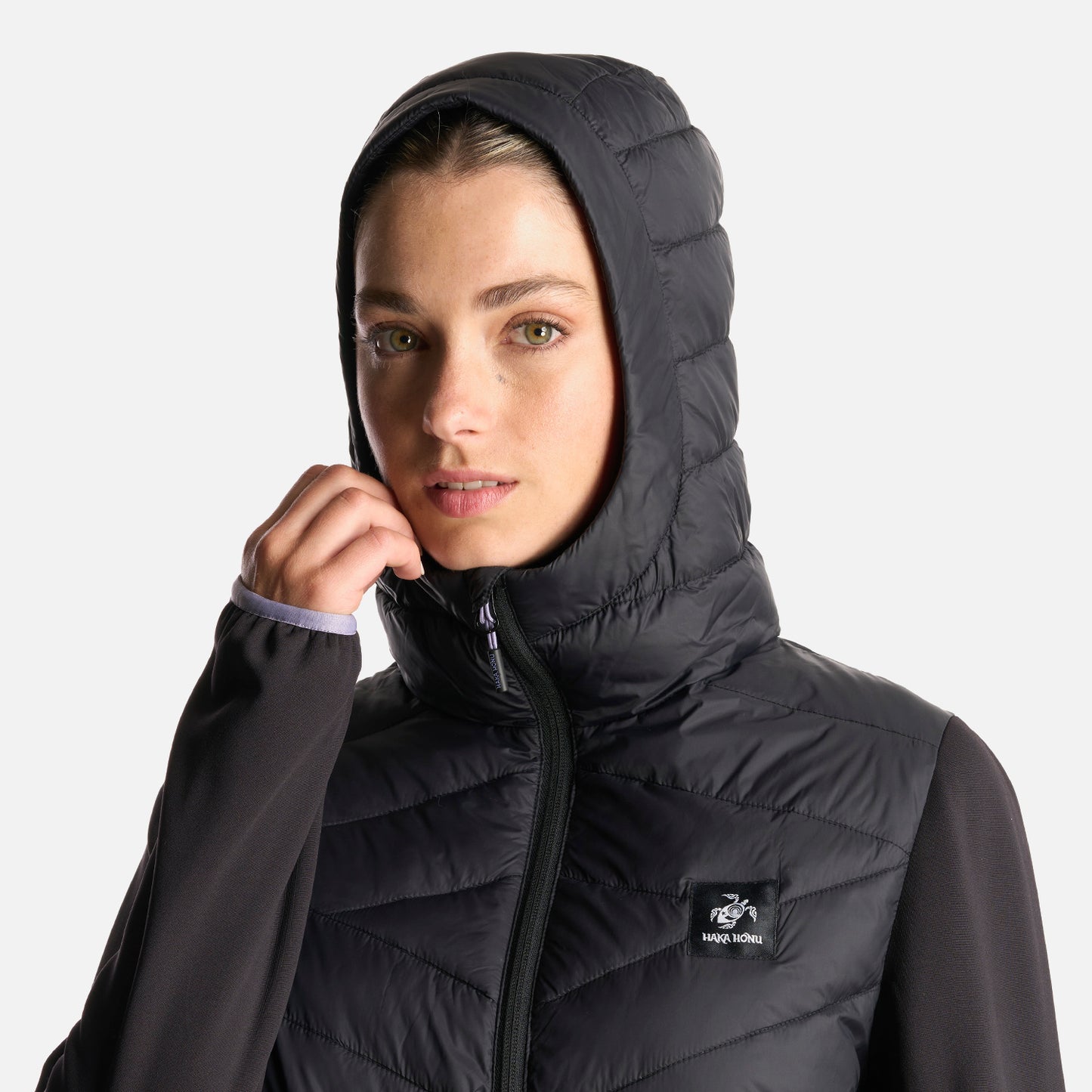 Chaqueta Mujer Altiplano Negro Haka Honu