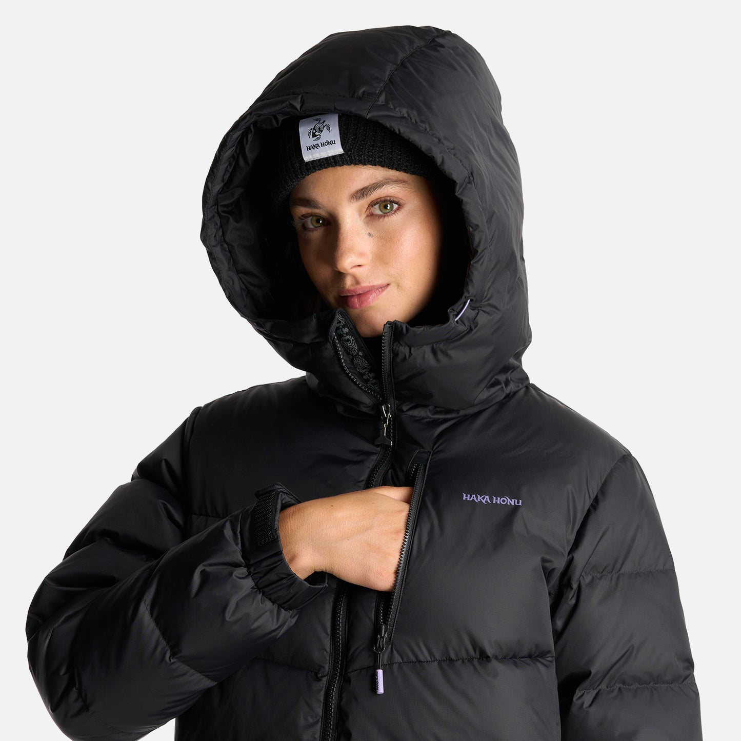 Chaqueta Mujer Campo Base Negro Haka Honu