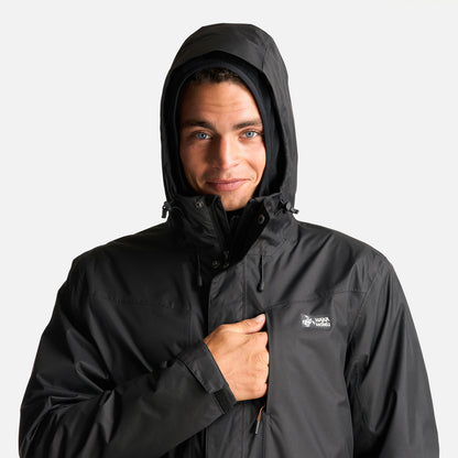 Chaqueta Hombre Corteza Negro Haka Honu