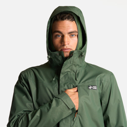 Chaqueta Hombre Corteza Verde Militar Haka Honu