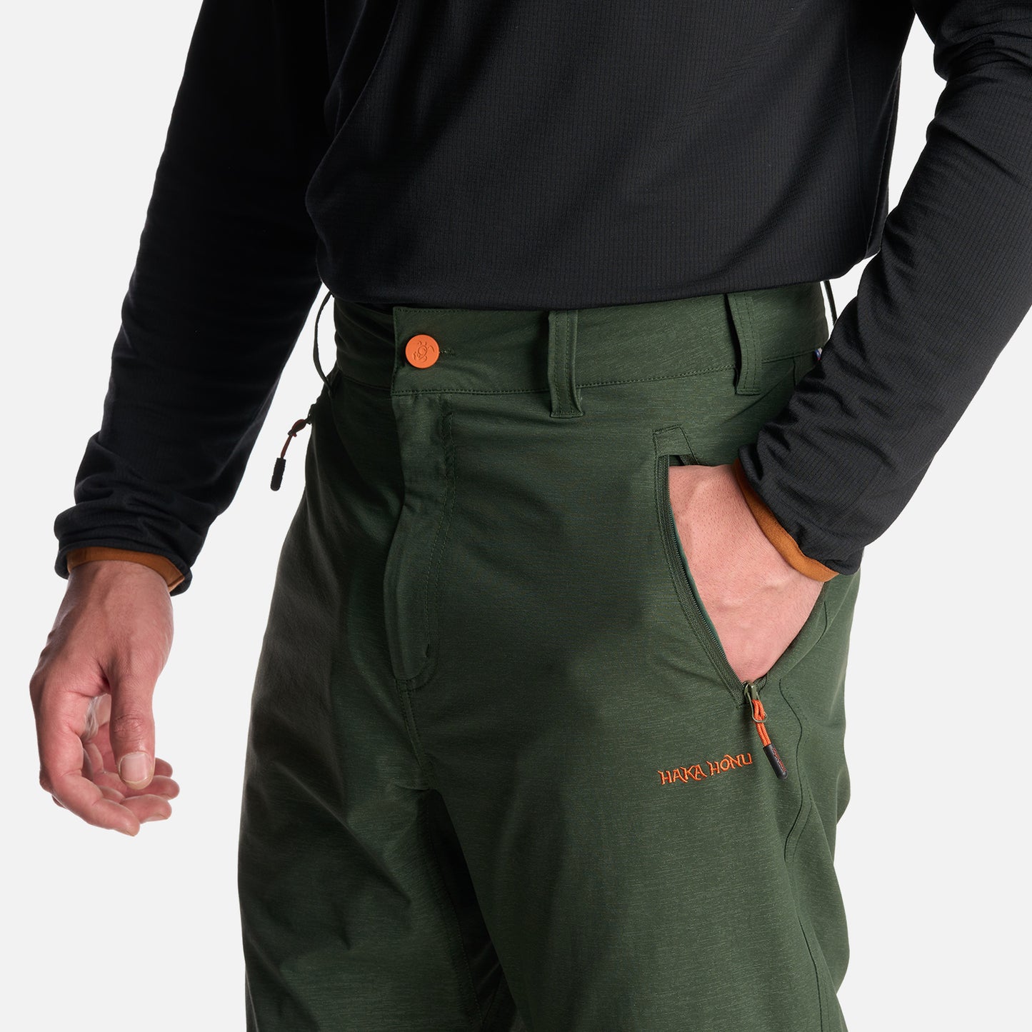 Pantalon Hombre Desmontalo Verde Militar Haka Honu