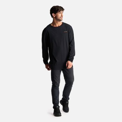 Polera Hombre Polo Larga Negro Haka Honu