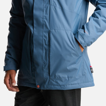 Chaqueta Hombre Terranova Azul Piedra Haka Honu