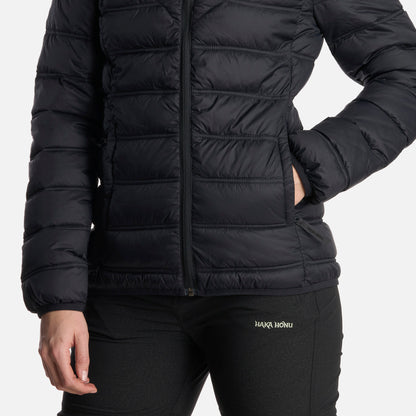 Chaqueta Mujer Ultraliviana Negro Haka Honu