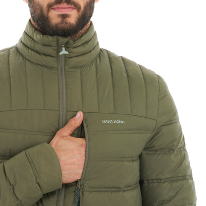 Chaqueta Hombre Ultraliviana Verde Militar Haka Honu