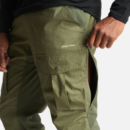 Pantalon Hombre Boina Negra Verde Militar Haka Honu