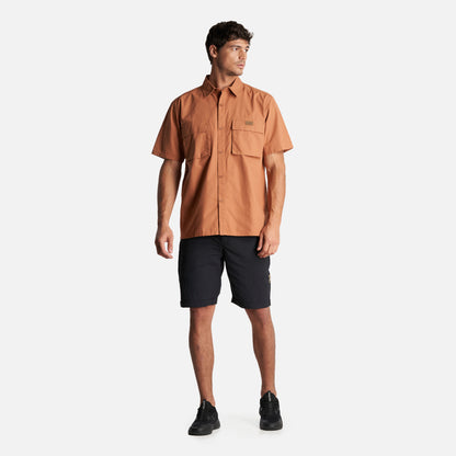 Camisa Hombre Safari Cafe Claro Haka Honu