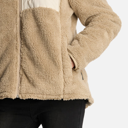 Chaqueta Mujer Bi-Polar Taupe Haka Honu