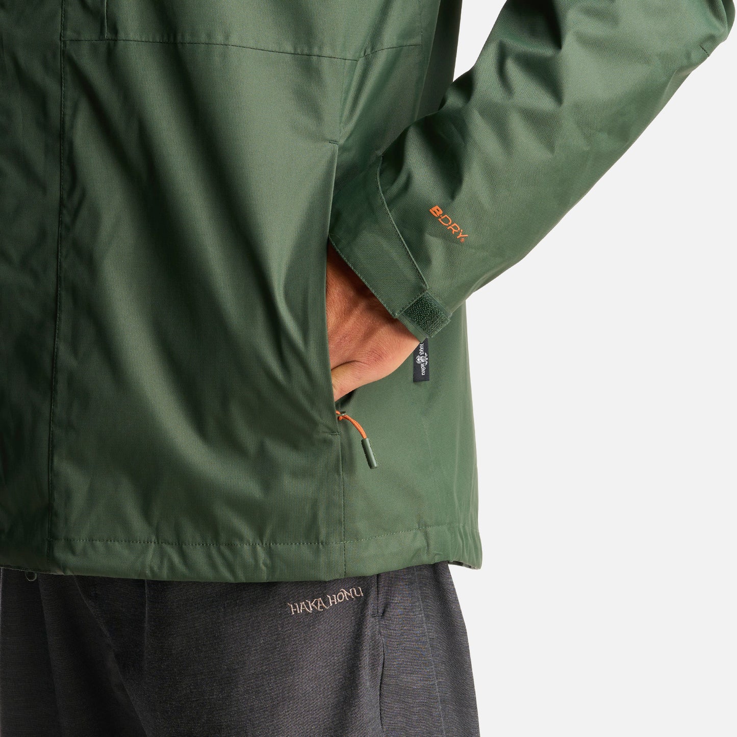 Chaqueta Hombre Corteza Verde Militar Haka Honu