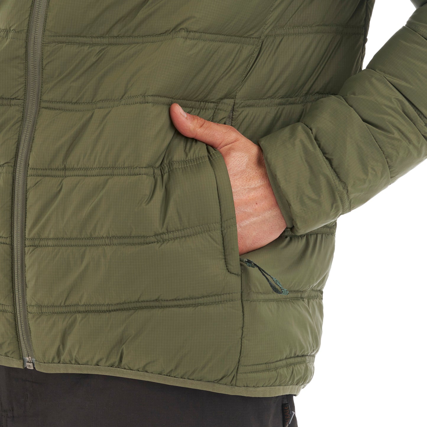 Chaqueta Hombre Ultraliviana Verde Militar Haka Honu