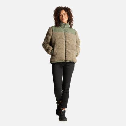 Chaqueta Mujer Bombastic Verde Militar Haka Honu