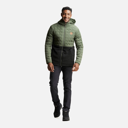 Chaqueta Hombre Noes-Ni Verde oscuro/Negro Haka Honu