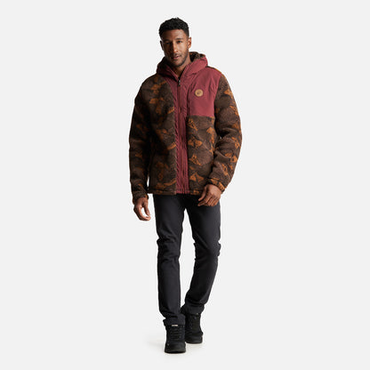 Chaqueta Hombre Porteador   Print Café Haka Honu