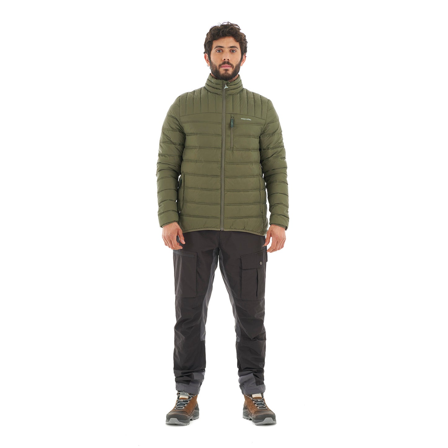 Chaqueta Hombre Ultraliviana Verde Militar Haka Honu