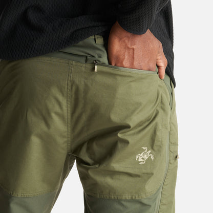 Pantalon Hombre Boina Negra Verde Militar Haka Honu