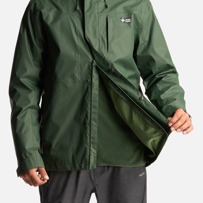 Chaqueta Hombre Corteza Verde Militar Haka Honu