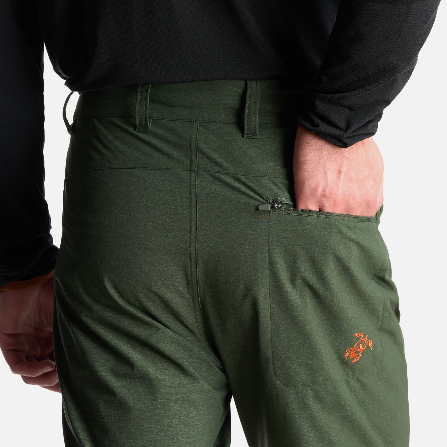 Pantalon Hombre Desmontalo Verde Militar Haka Honu