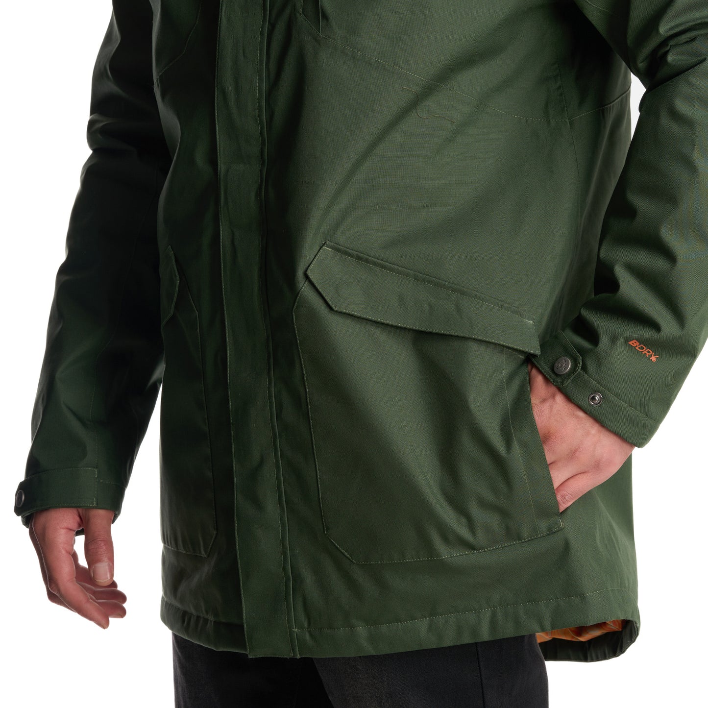 Chaqueta Hombre Yak Verde Militar Haka Honu